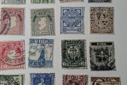 Useful old Irish stamps