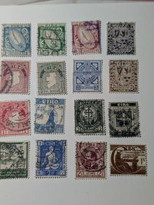 Useful old Irish stamps