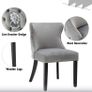 Set of 4 Velvet Dining Room Chairs Image 6