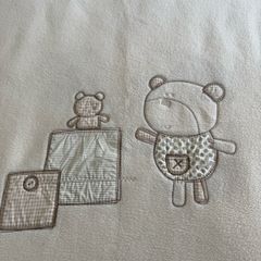 Baby Mama and Papa cot duvet and blanket