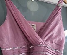 Vintage Pretty in Prink Babydoll dress Sz XL (Fit 10-12)