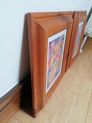 Printed Art in Wooden Frames