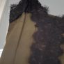 Stradivarius green and black lace slip dress Sz S (Fit 8-10UK) Image 6