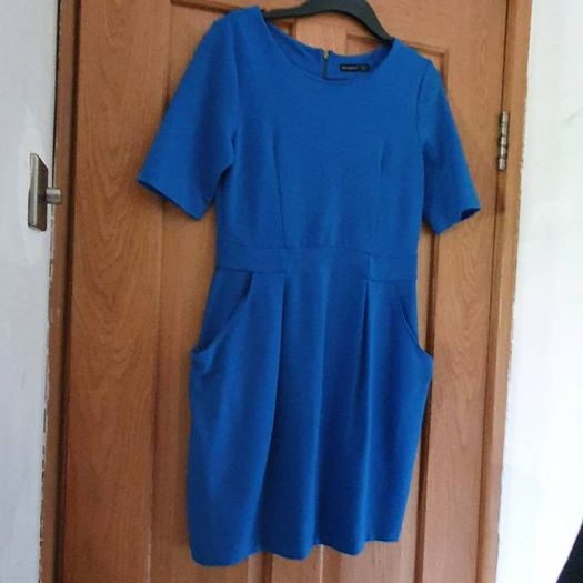 Blue dress