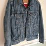 LEVI'S denim TRUCKER  JACKET blue Size Small mens Image 4