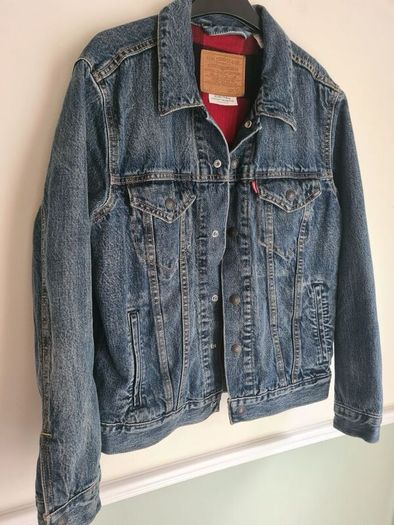 LEVI'S denim TRUCKER  JACKET blue Size Small mens