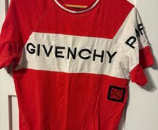 Givenchy red men's t shirt