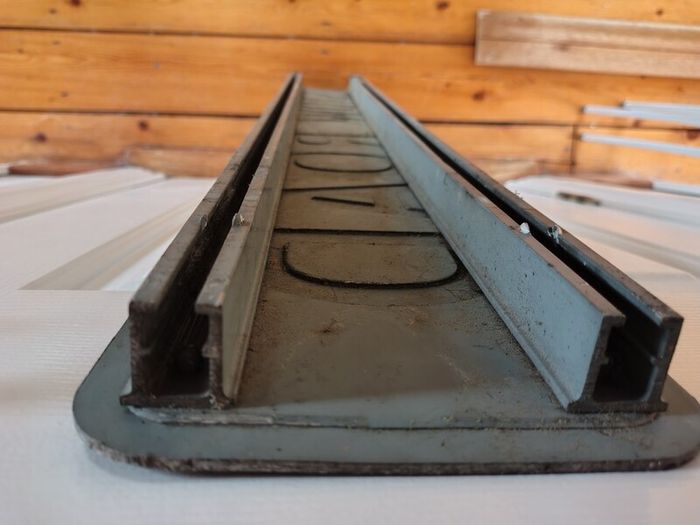 Vintage Heavy Metal "Stow Road" Street Sign