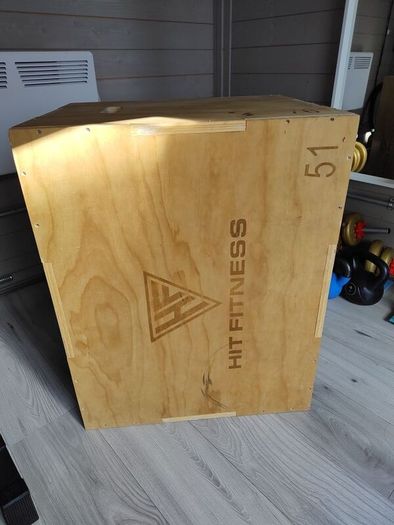 Hit Fitness 3 in 1 Wooden Plyometric Box