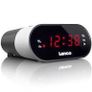 FM Alarm Clock Radio with with Sleep timer and double alarm function - White Image 3