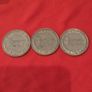 Italia 1 Lira pieces 2 from 1928 (rare year) and 1 from 1922 Image 4