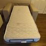 DFS Luxury Leather Armchair / Single Sofa Bed - New Mattress (never used)! - Dublin Image 3