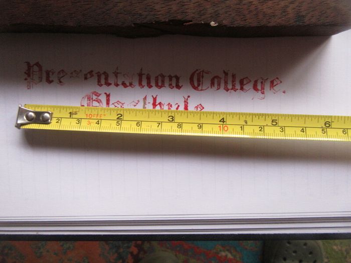 Presentation college glasthule Dublin Printing Block