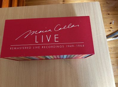 Maria Callas Live CD DVD BoxSet (R20f)