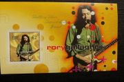 Irish Rock Legends.2002.Miniature Stamp Sheet.Rory Gallagher.MNH.