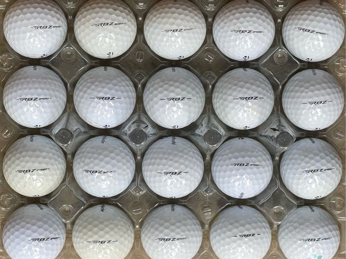 20 used Taylor Made RBZ grade B golf balls