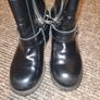 All saints Spitalfields biker boots Image 3