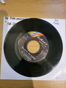 The Overlanders The Leaves Are Falling 7 inch Vinyl Single Hickory 45 1295