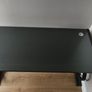Metal office table with tempered glass top for sale Image 6