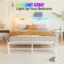 Double Size Bed Base with Charging Station Image 9