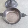 Vintage Collectible French Etain 95 % Garanti  Pewter Tureen Bowl Dish & Lid . Image 6