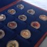 Complete Leonardo Da Vinci Limited Edition 24k Gold coin set Image 9
