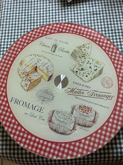 Rotating Cheese plate
