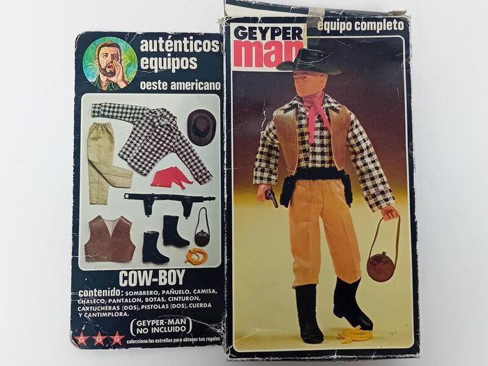 Geyper Man Cowboy Outfit and Equipment Boxed
