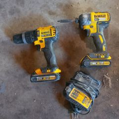 DeWalt combi drill and impact