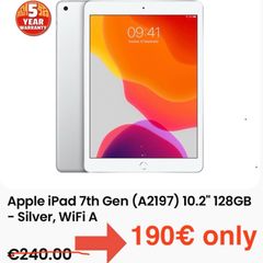 iPad (7th Gen) 128GB in mint condition