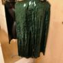 Women's Trousers Green Sequined Palazzo Style NWT SIZE 12 Image 5