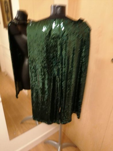 Women's Trousers Green Sequined Palazzo Style NWT SIZE 12
