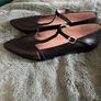 Hobbs NW3 Leather Black Flats / Pumps with strap - Size 6 / EU 39 worn once Image 10