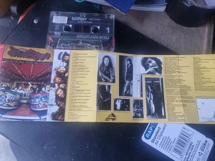 The Waterboys : Room To Roam : Vintage Cassette Tape Album from 1990