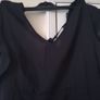 SHEIN Black Open Back Dress UK Size 8 Image 4