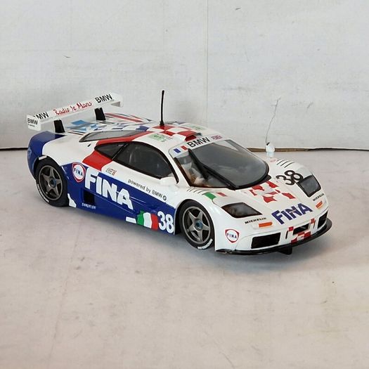 Scalextric McLaren F1 GT-R #38 Slot Car ( 24hr gt touring endurance Le Mans )