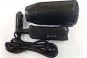 26521 12V Black Traveling Camping Car Hair Dryer
