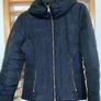 Guess Marciano navy jacket with gathered waist detail New Image 2