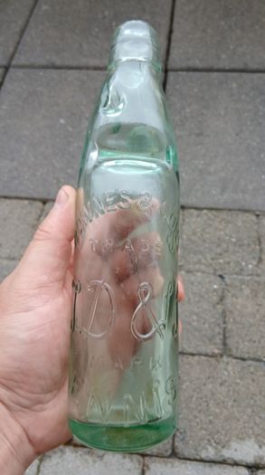 Vintage Downs Ennis codd neck bottle