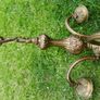 Vintage Solid Bronze Colonial Williamsburg Style Chandeliers, set of 2 Image 9