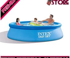 8ft X 24in Easy Pool Set, Blue C/w Filter Pump (free Shipping)