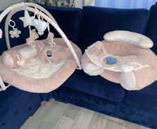 mamas & papas Sit & Play Interactive Floor Seat - Welcome to the World Bunny