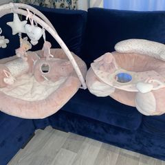 mamas & papas Sit & Play Interactive Floor Seat - Welcome to the World Bunny