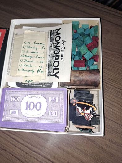 Vintage Monopoly Board Game