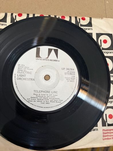 Electric Light Orchestra vinyl single Irish pressing