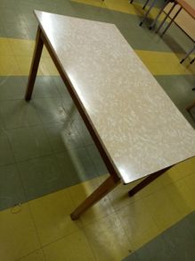 2 Old kitchen table