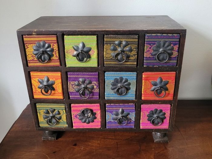 Vintage apothecary cabinet