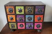 Vintage apothecary cabinet