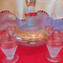 Vintage Glass Liquor Decanter Set Image 8