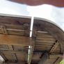 Adjustable size solid garden table and chairs (5) Image 6